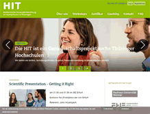 Tablet Screenshot of hit-thueringen.de